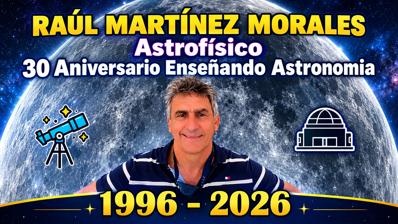 Raúl MM 30 años enseñando astro