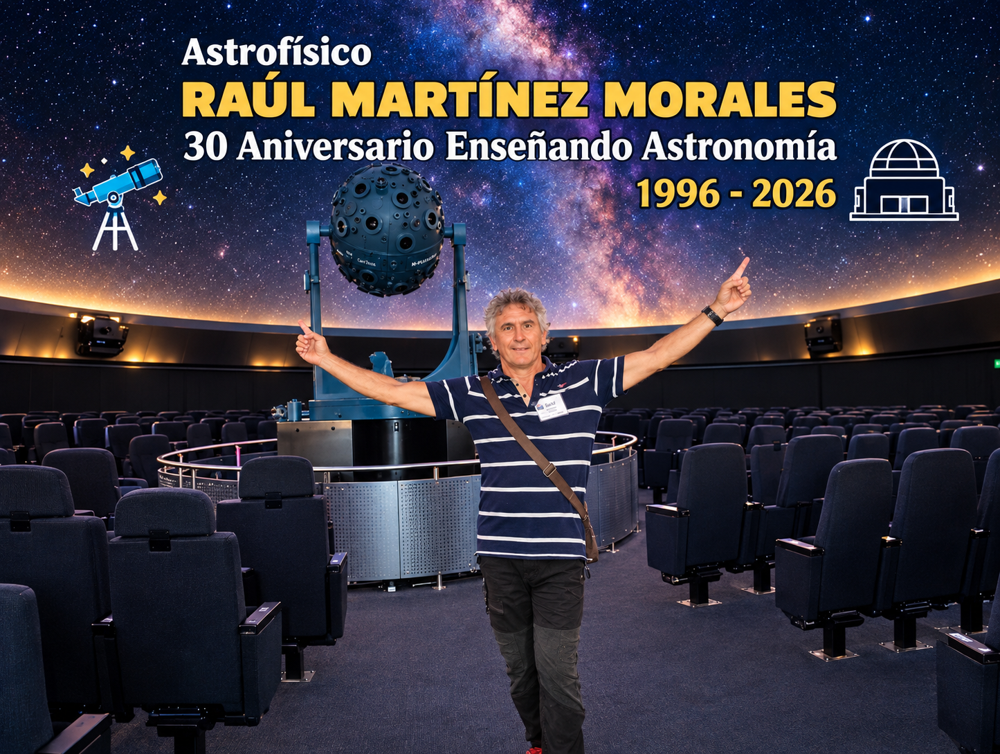 Raúl MM 30 años enseñando astro