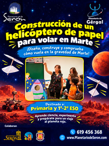talleres STEAM Planetario de Serón | Gérgal