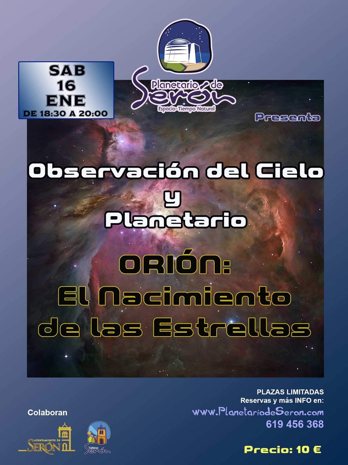 Observación del Cielo Observatorio de Serón