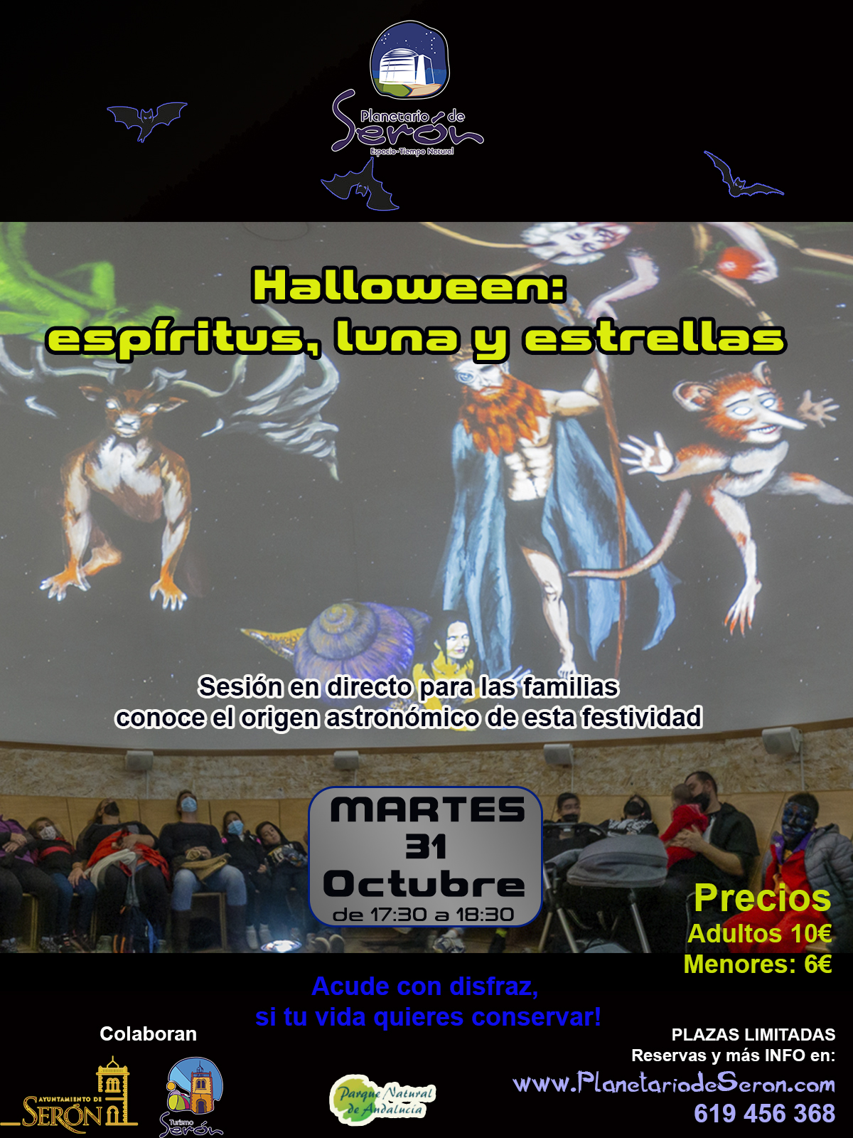 Especial Halloween Planetario de Seron