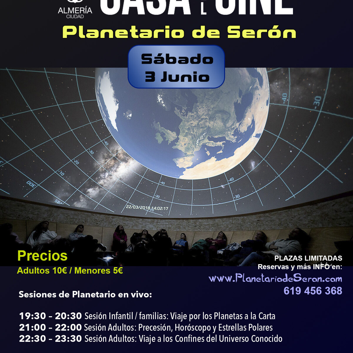 Planetario de Seron - Casa del Cine Almeria