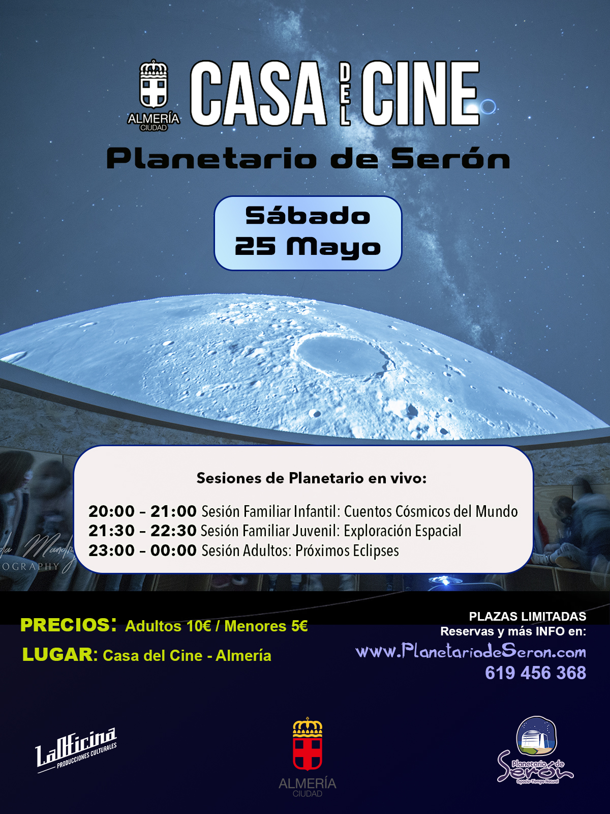 Planetario de Seron Almeria en la Casa del Cine