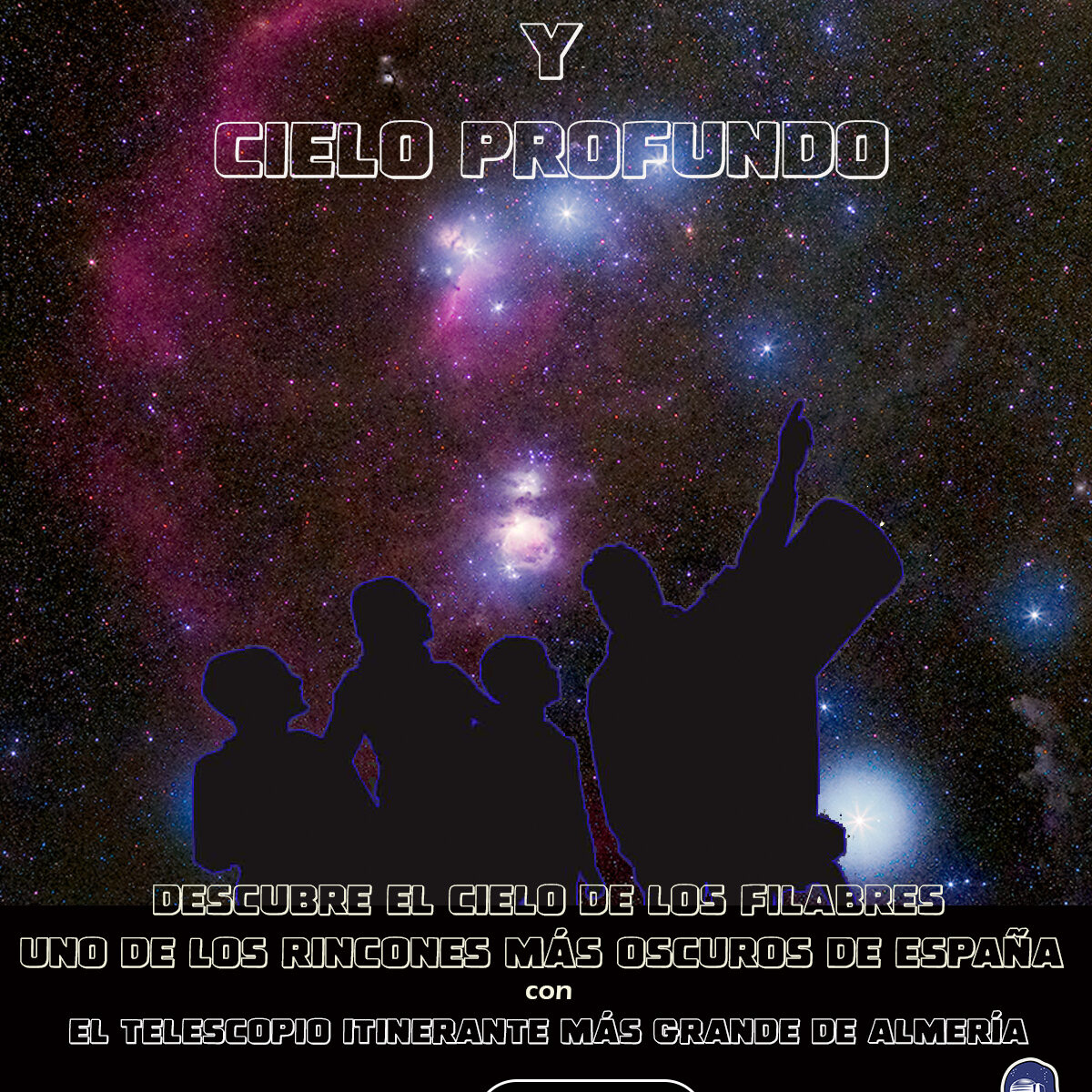 noche de planetas y cielo profundo