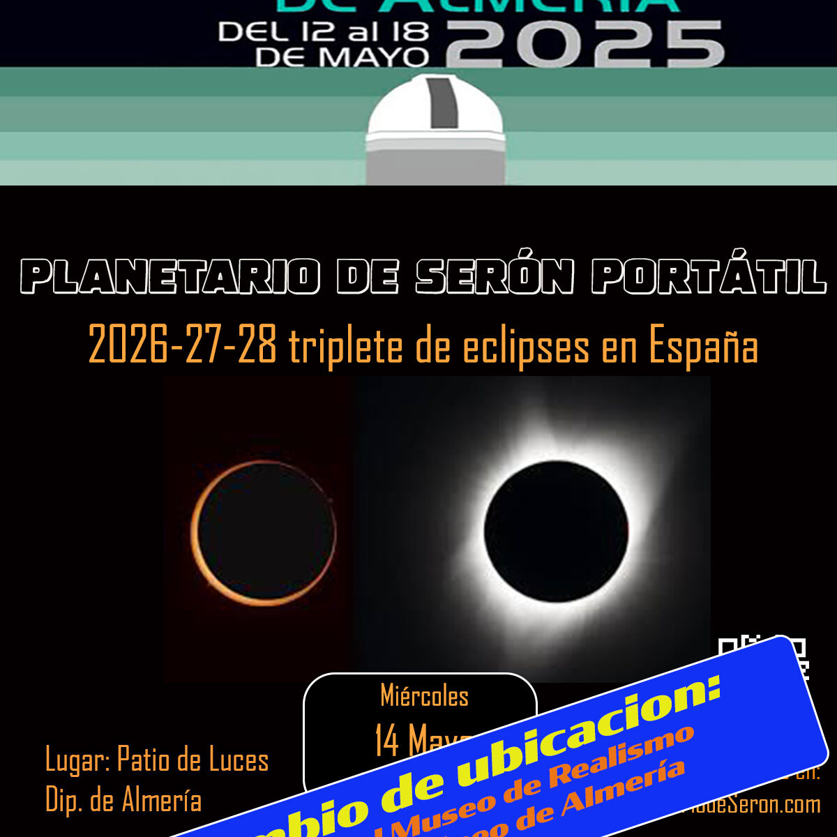 Planetario de Seron portátil en las XIII Jornadas Astronómicas de Almeria