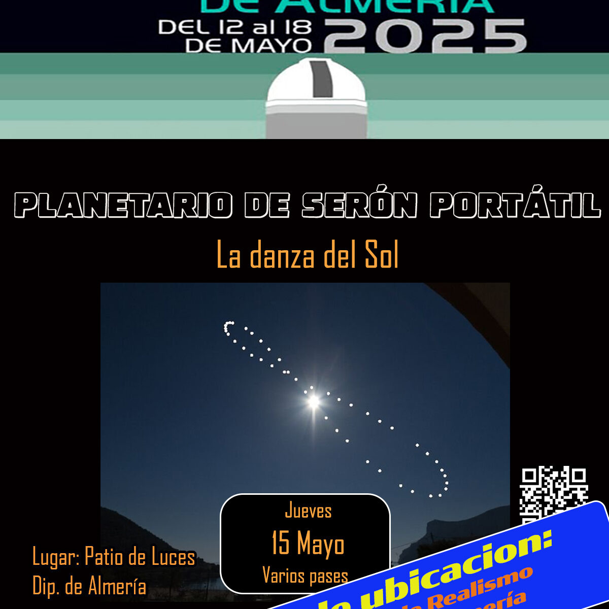 Planetario de Seron portátil en las XIII Jornadas Astronómicas de Almeria