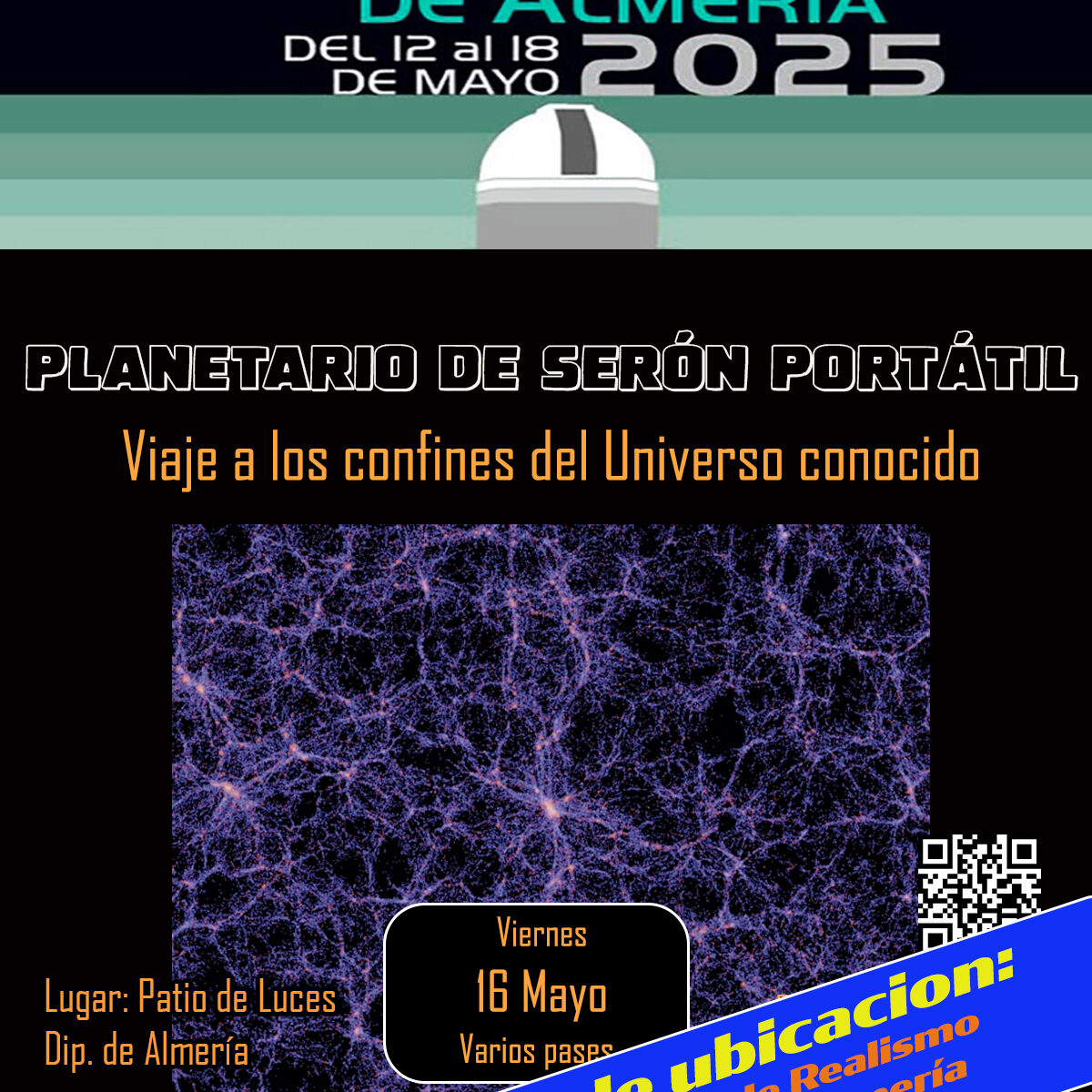 Planetario de Seron portátil en las XIII Jornadas Astronómicas de Almeria