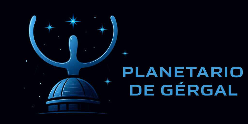 logo Planetario de Gérgal lateral