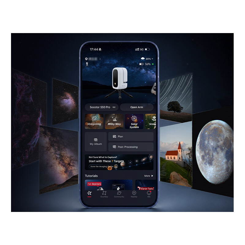 Seestar S50 Pro Smart Telescope AP 50/260 - Imagen 10