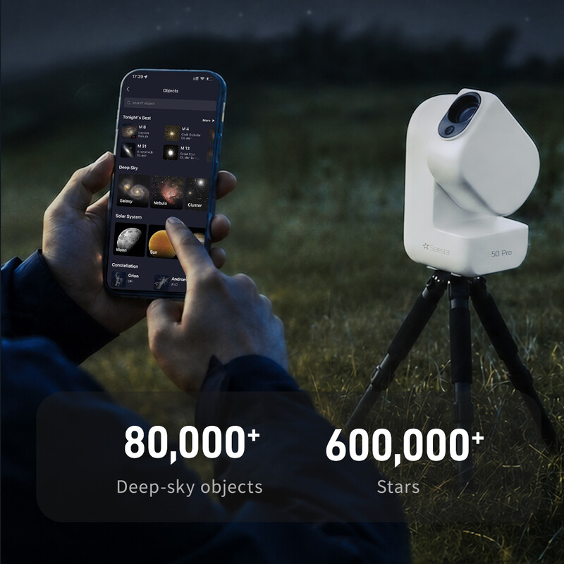 Seestar S50 Pro Smart Telescope AP 50/260 - Imagen 2