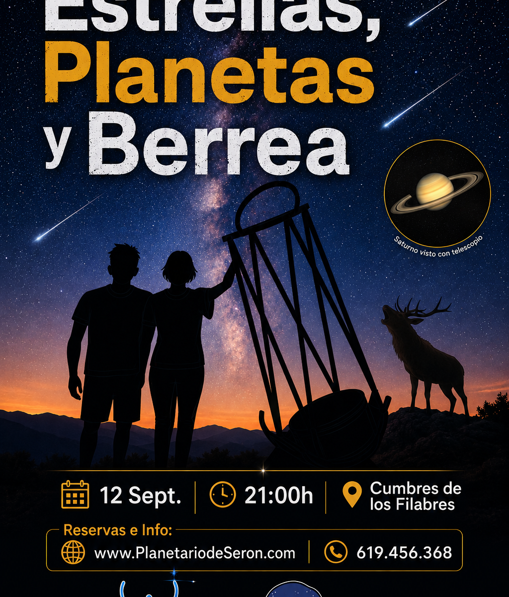 Estrellas y Berrea 2026 Filabres