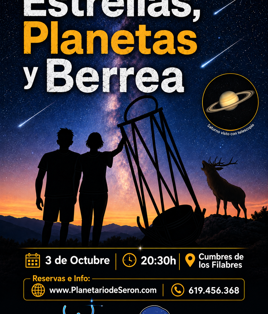 Estrellas y Berrea 2026 Filabres